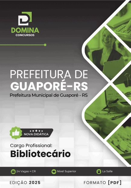 Apostila Bibliotecário Guaporé RS 2025
