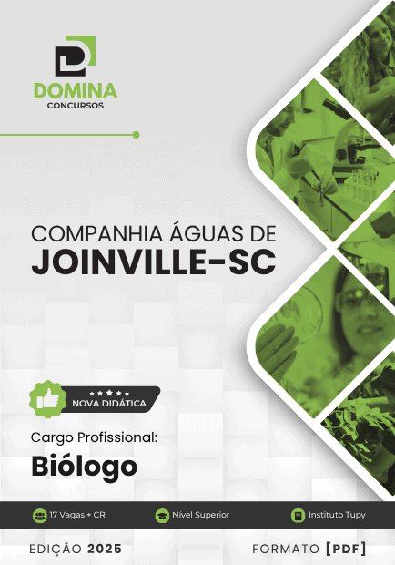 Apostila Biólogo Águas de Joinville SC 2025