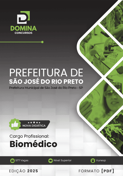 Apostila Biomédico São José do Rio Preto SP 2025