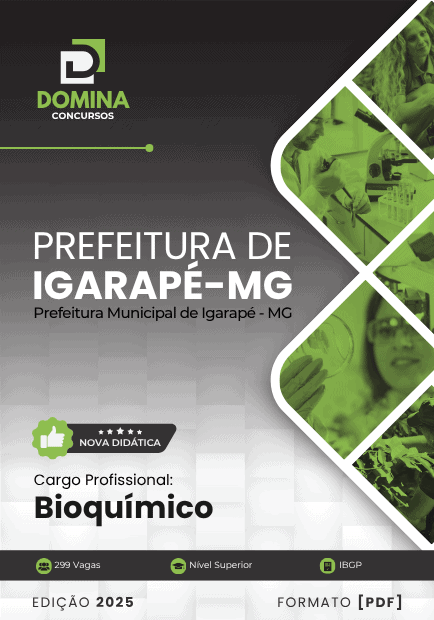 Apostila Bioquímico Igarapé MG 2025