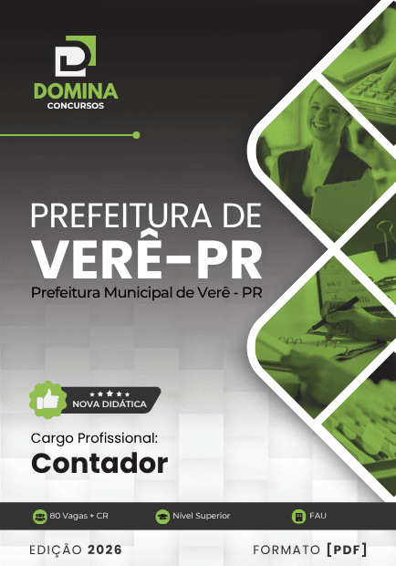 Apostila Contador Verê PR 2025