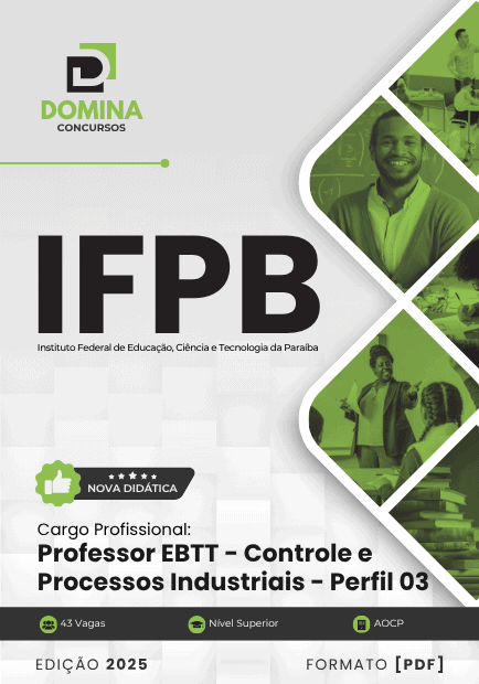 Apostila IFPB Controle e Processos Industriais Perfil 03 2025