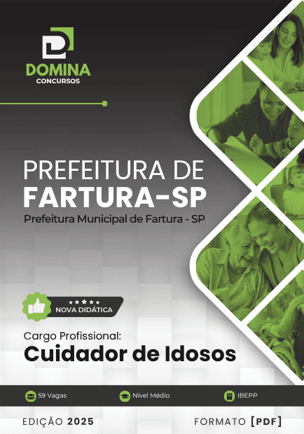 Apostila Cuidador de Idosos Fartura SP 2025