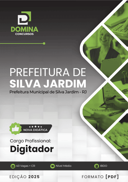Apostila Digitador Silva Jardim RJ 2025