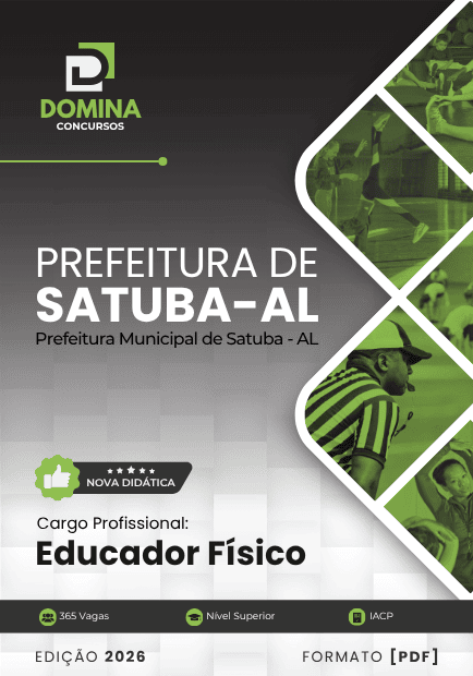 Apostila Educador Físico Satuba AL 2026