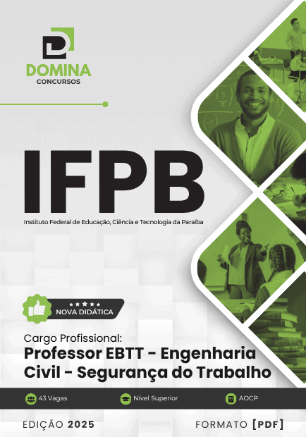 Apostila IFPB Engenharia Civil Segurança do Trabalho 2025