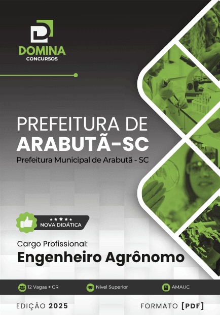 Apostila Engenheiro Agrônomo Arabutã SC 2025