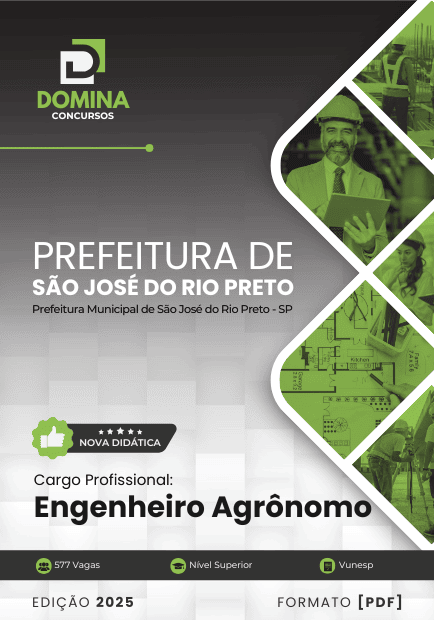 Apostila Engenheiro Agrônomo São José do Rio Preto SP 2025