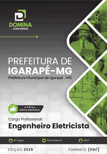 Apostila Engenheiro Eletricista Igarapé MG 2025