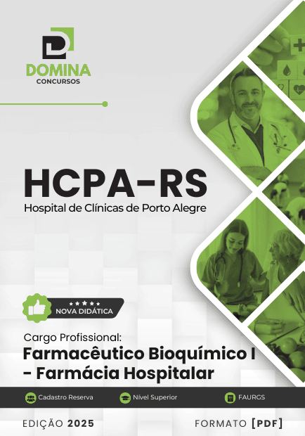Apostila Farmacêutico Bioquímico I Farmácia Hospitalar HCPA RS 2025