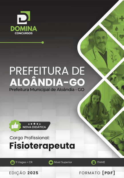 Apostila Enfermeiro Aloândia GO 2025