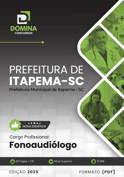 Apostila Fonoaudiólogo Itapema SC 2025