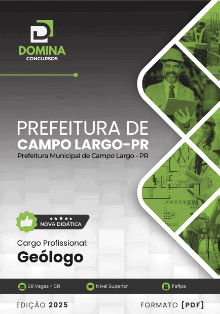 Apostila Geólogo Campo Largo PR 2025