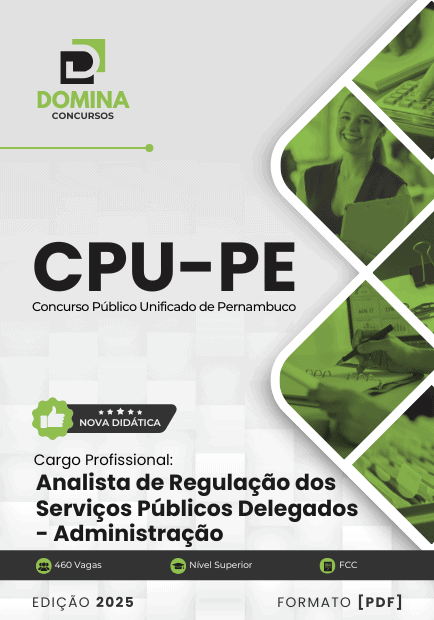 Apostila Analista Regulação Serviços Públicos Delegados Administração CPU PE 2025