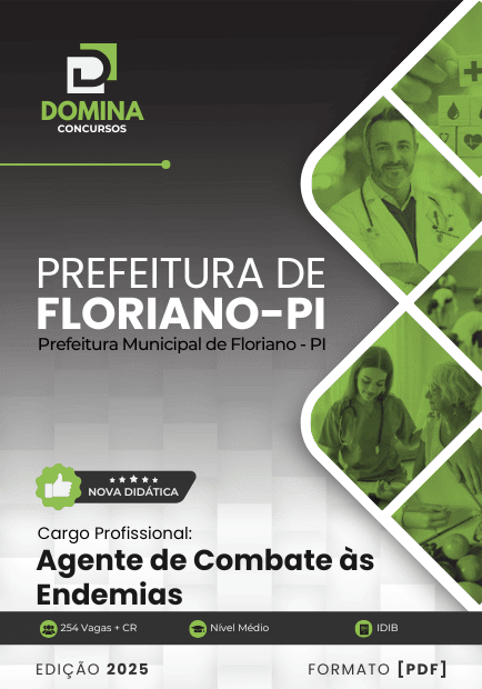 Apostila Agente Comunitário de Saúde Floriano PI 2025