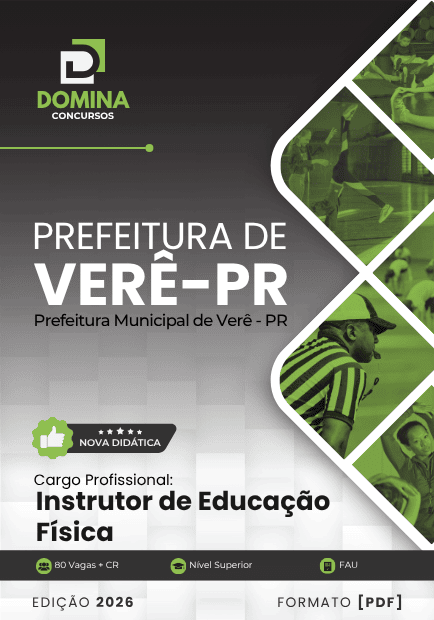 Apostila Instrutor de Educação Física Verê PR 2025