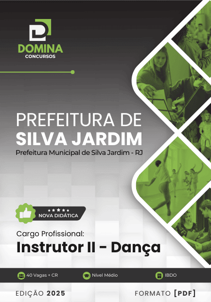 Apostila Instrutor II Dança Silva Jardim RJ 2025