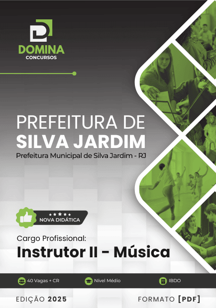 Apostila Instrutor II Música Silva Jardim RJ 2025