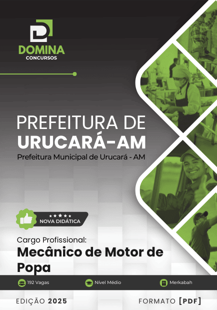 Apostila Mecânico de Motor de Popa Urucará AM 2025
