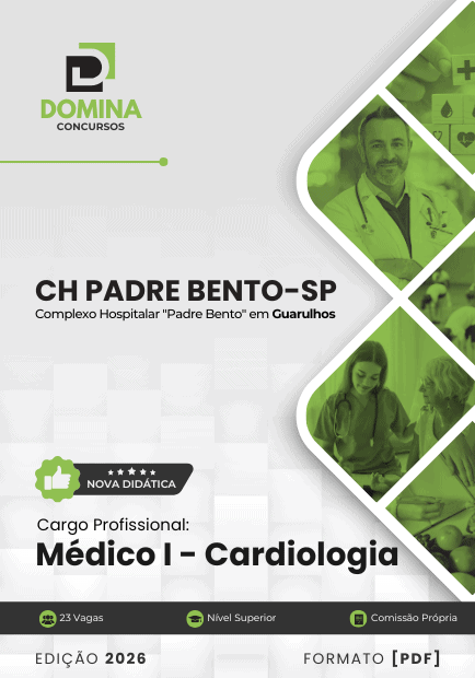 Apostila Médico Cardiologia CH Padre Bento SP 2026