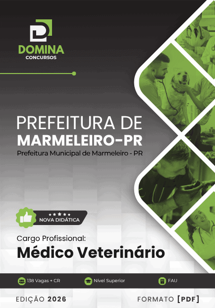 Apostila Médico Veterinário Marmeleiro PR 2026