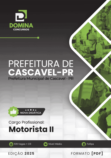 Apostila Motorista II Cascavel PR 2025