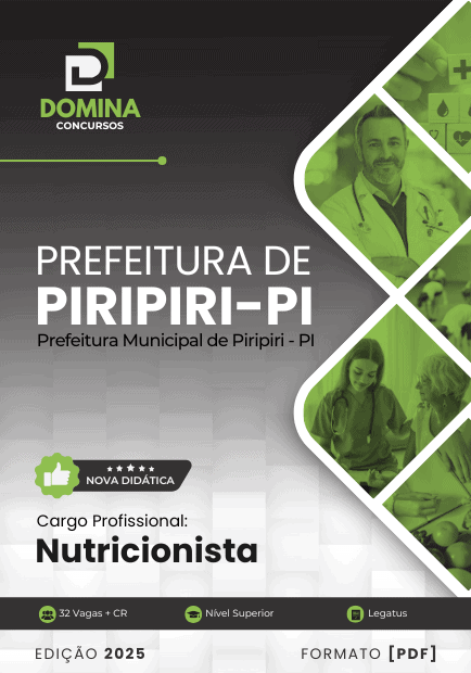 Apostila Nutricionista Piripiri PI 2025