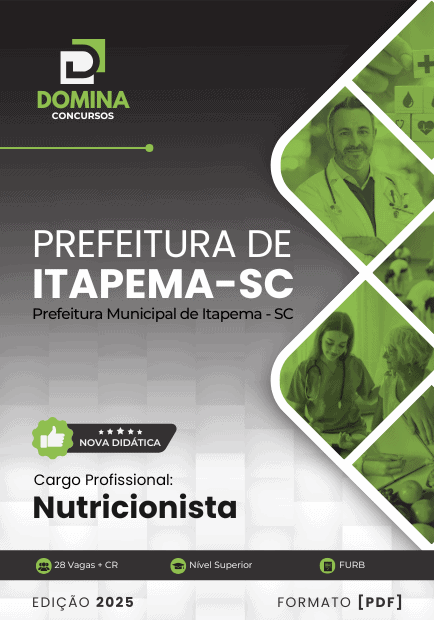 Apostila Nutricionista Itapema SC 2025