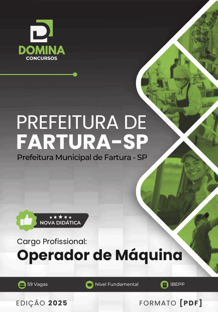 Apostila Operador de Máquina Fartura SP 2025
