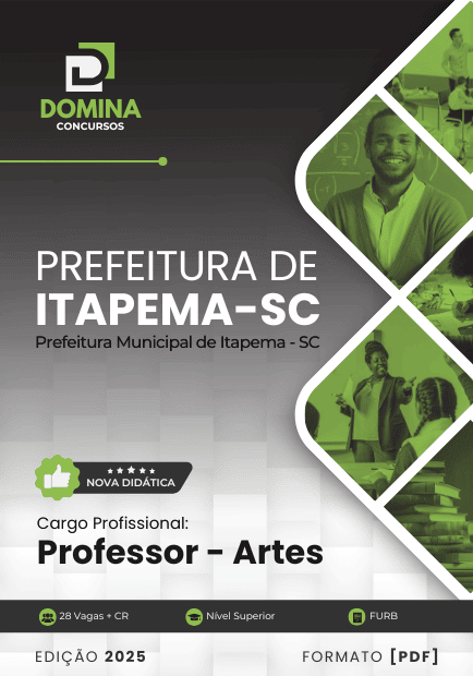 Apostila Professor Artes Itapema SC 2025