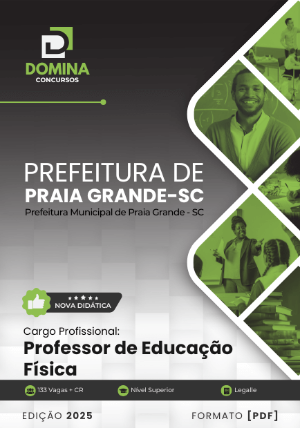Apostila Professor de Educação Física Praia Grande SC 2025