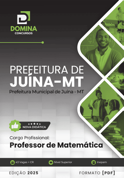 Apostila Juína MT Professor de Matemática 2025