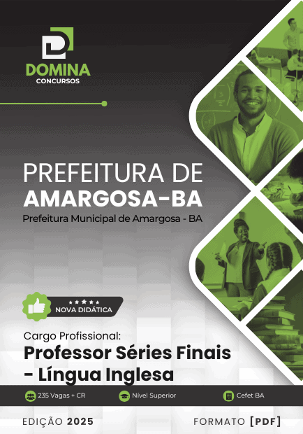 Apostila Professor de História Amargosa BA 2025