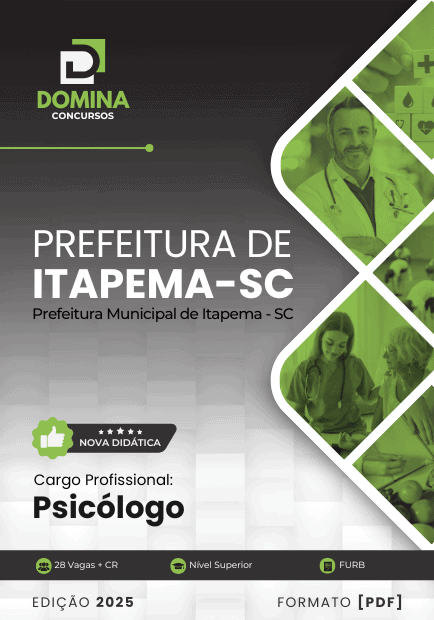 Apostila Psicólogo Itapema SC 2025