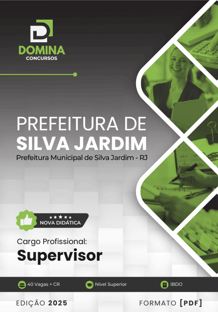 Apostila Supervisor Silva Jardim RJ 2025