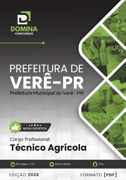 Apostila Técnico Agrícola Verê PR 2025