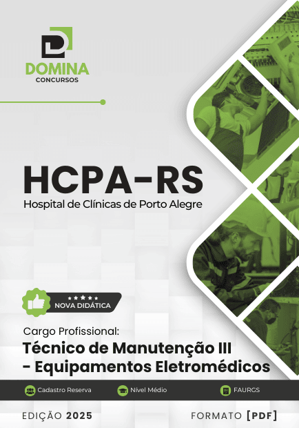 Apostila Técnico de Manutenção III Equipamentos Eletromédicos HCPA RS 2025