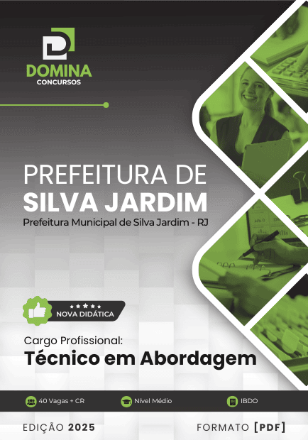 Apostila Técnico em Abordagem Silva Jardim RJ 2025
