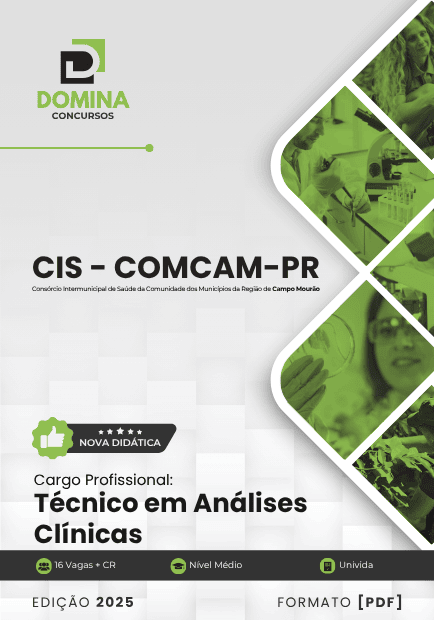 Apostila Assistente Administrativo CIS COMCAM PR 2025