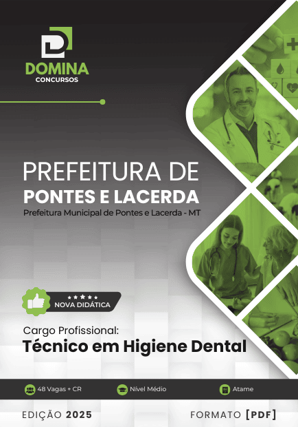 Apostila Técnico em Higiene Dental Pontes e Lacerda MT 2025