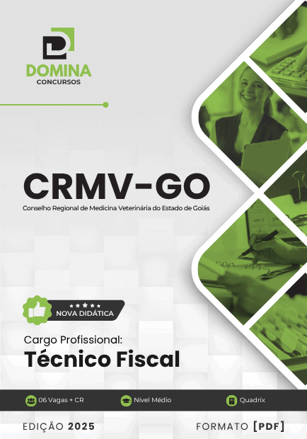 Apostila Técnico Fiscal CRMV GO 2025