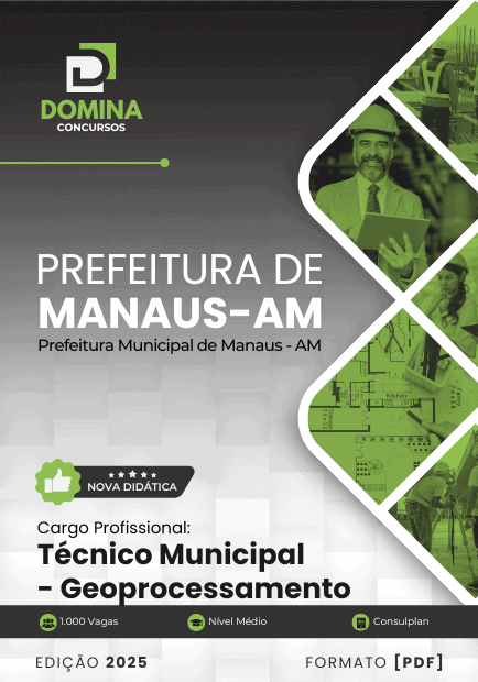 Apostila Técnico Municipal Assistente de Administração Manaus AM 2025
