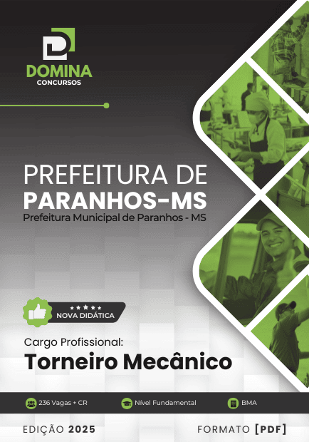 Apostila Torneiro Mecânico Paranhos MS 2025