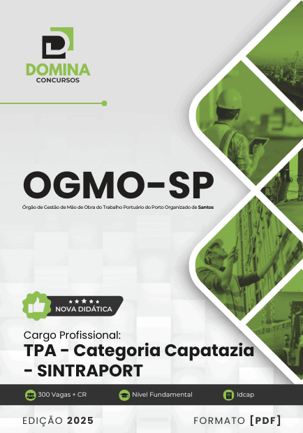 Apostila TPA Capatazia SINTRAPORT OGMO SP 2025