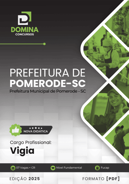 Apostila Vigia Pomerode SC 2025