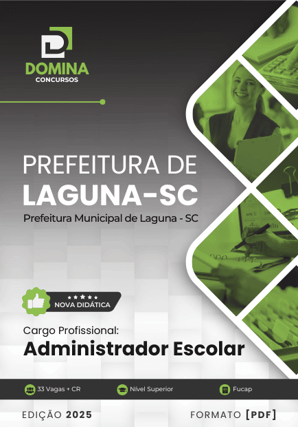 Apostila Administrador Escolar Laguna SC 2025