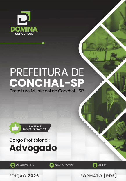 Apostila Advogado Conchal SP 2026