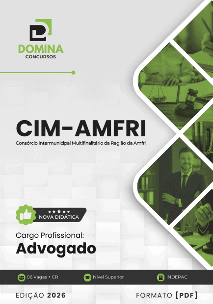 Apostila Advogado CIM AMFRI SC 2026