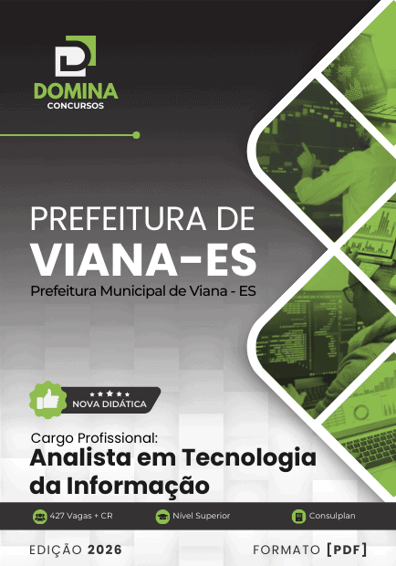 Apostila Analista em Tecnologia da Informação Viana ES 2026