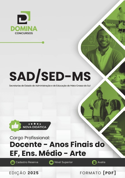 Apostila Professor Arte SAD SED MS 2025